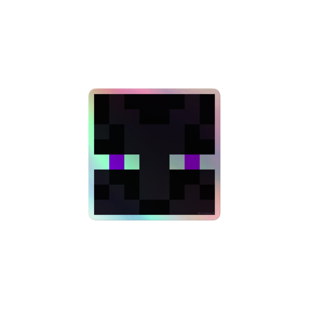 Minecraft Enderman Holographic Sticker