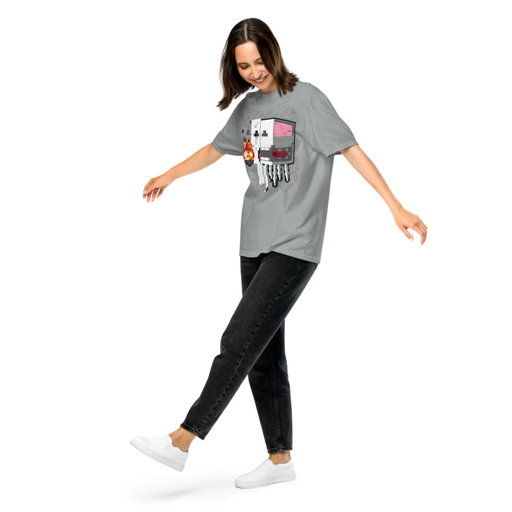 Minecraft Ghast Skeleton Unisex Comfort Colors T-Shirt - Image 5